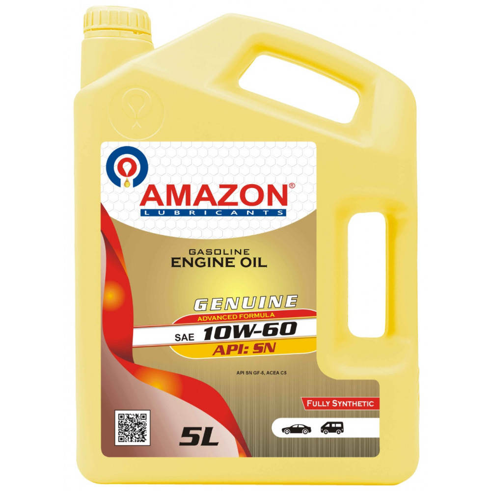 FULLY SYNTHETIC PETROL ENGINE OIL SAE 10W60 API SN ACEA C3 ( 6 Pieces
